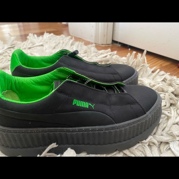 Puma creeper Rihanna fenty leather sneakers - Picture 2 of 4